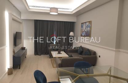 شقة - غرفة نوم - 2 حمامات للايجار في ابراج بن الشيخ - المرقاب الجديد - الدوحة
