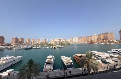 Apartment - 1 Bedroom - 2 Bathrooms for rent in Porto Arabia Townhouses - Porto Arabia - The Pearl Island - Doha