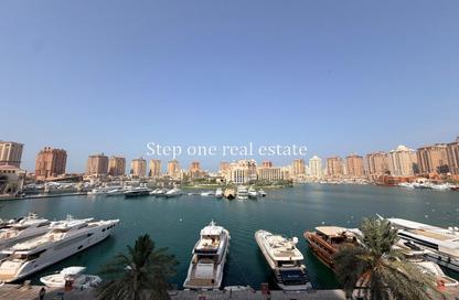 Apartment - 1 Bedroom - 2 Bathrooms for rent in Porto Arabia Townhouses - Porto Arabia - The Pearl Island - Doha