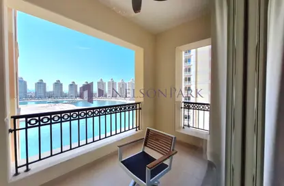 شقة - 2 غرف نوم - 3 حمامات للايجار في فيفا بحرية - جزيرة اللؤلؤة - الدوحة