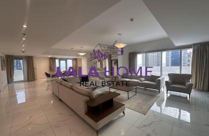 Apartment - 4 Bedrooms - 6 Bathrooms for rent in West Bay Tower - West Bay - West Bay - Doha