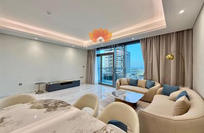 Apartment - 2 Bedrooms - 3 Bathrooms for rent in Lusail Residence - Marina District - Lusail