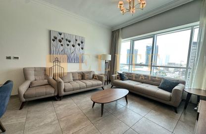 Apartment - 2 Bedrooms - 2 Bathrooms for rent in Lusail Marina Heights - Marina District - Lusail