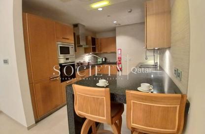 Apartment - 1 - 2 for rent in Viva Central - Viva Bahriyah - The Pearl Island - Doha