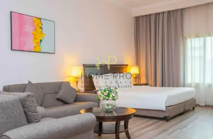 شقق فندقية - غرفة نوم - 2 حمامات للايجار في برج وست باي - الخليج الجنوبي - الخليج الغربي - الدوحة