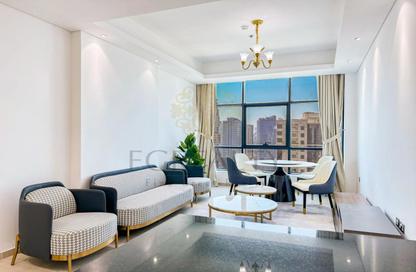 Apartment - 2 - 3 for rent in Lusail Residence - Marina District - Lusail