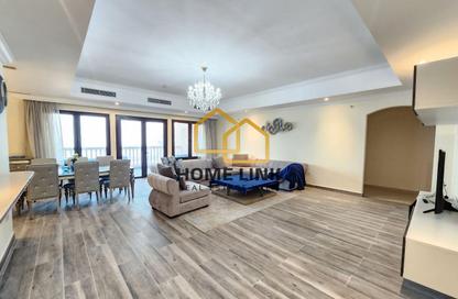 Apartment - 3 Bedrooms - 4 Bathrooms for rent in East Porto Drive - Porto Arabia - The Pearl Island - Doha Apartment - 3 Bedrooms - 4 Bathrooms for rent in East Porto Drive - Porto Arabia - The Pearl Island - Doha