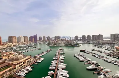 شقة - 1 حمام للايجار في طريق بورتو الشرقي - بورتو أرابيا - جزيرة اللؤلؤة - الدوحة