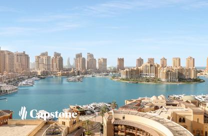 Apartment - 2 Bedrooms - 3 Bathrooms for rent in East Porto Drive - Porto Arabia - The Pearl Island - Doha