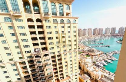Apartment - 1 Bedroom - 2 Bathrooms for sale in East Porto Drive - Porto Arabia - The Pearl Island - Doha
