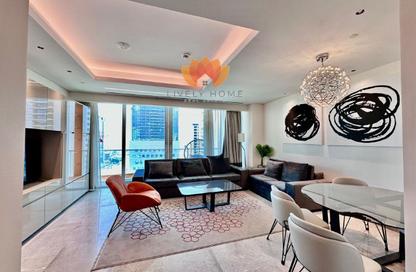 Apartment - 1 Bedroom - 2 Bathrooms for rent in Lusail Marina Heights - Marina District - Lusail
