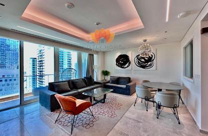 Apartment - 1 Bedroom - 2 Bathrooms for rent in Lusail Marina Heights - Marina District - Lusail Apartment - 1 Bedroom - 2 Bathrooms for rent in Lusail Marina Heights - Marina District - Lusail