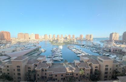 Apartment - 2 Bedrooms - 3 Bathrooms for sale in West Porto Drive - Porto Arabia - The Pearl Island - Doha