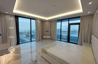 Apartment - 2 Bedrooms - 3 Bathrooms for rent in Lusail Marina Heights - Marina District - Lusail