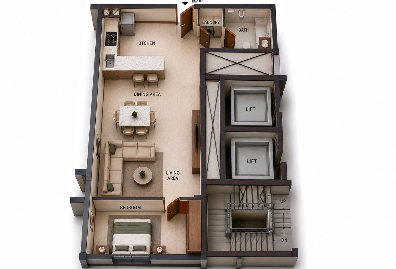 ELEGANT STUDIO | 6500 EXCL BILLS |PLACE VENDOME thumbnail 14
