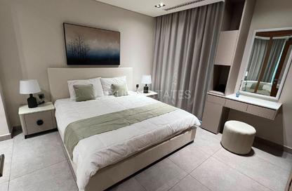 Apartment - Studio - 1 Bathroom for rent in Lusail Marina Heights - Marina District - Lusail
