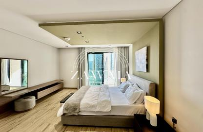 Apartment - 1 Bedroom - 2 Bathrooms for rent in Lusail Marina Heights - Marina District - Lusail