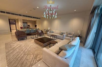 Apartment - 3 Bedrooms - 5 Bathrooms for rent in Seef Lusail Tower 1 - Seef Lusail - Lusail City - Lusail Apartment - 3 Bedrooms - 5 Bathrooms for rent in Seef Lusail Tower 1 - Seef Lusail - Lusail City - Lusail