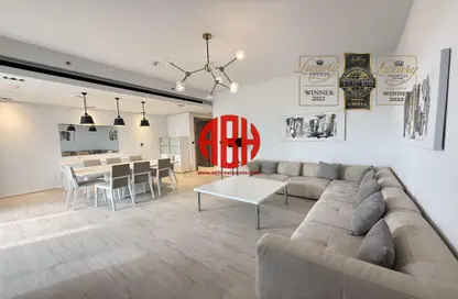 Apartment - 3 Bedrooms - 4 Bathrooms for rent in Lusail Marina Heights - Marina District - Lusail