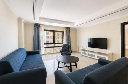 Apartment - 1 Bedroom - 2 Bathrooms for rent in West Porto Drive - Porto Arabia - The Pearl Island - Doha Apartment - 1 Bedroom - 2 Bathrooms for rent in West Porto Drive - Porto Arabia - The Pearl Island - Doha