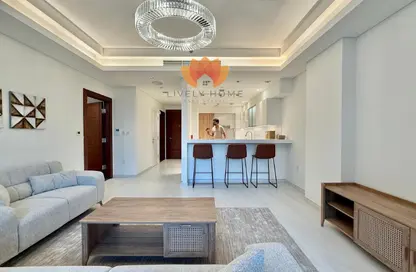 Apartment - 1 Bedroom - 2 Bathrooms for rent in Crystal Residence - Gewan Island - The Pearl Island - Doha