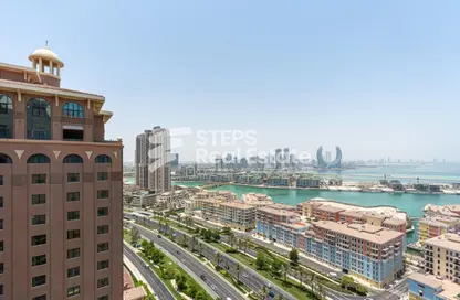 شقة - غرفة نوم - 2 حمامات للبيع في طريق بورتو الغربي - بورتو أرابيا - جزيرة اللؤلؤة - الدوحة