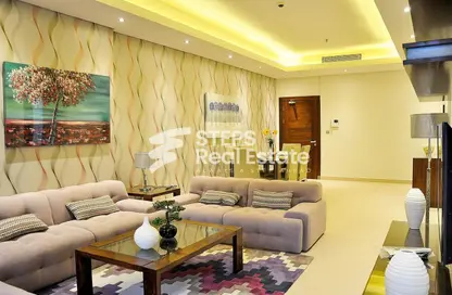 Apartment - 2 Bedrooms - 4 Bathrooms for rent in Al Sadd Road - Al Sadd - Doha