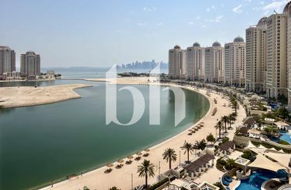 شقة - 2 غرف نوم - 3 حمامات للايجار في فيفا بحرية شرق - فيفا بحرية - جزيرة اللؤلؤة - الدوحة
