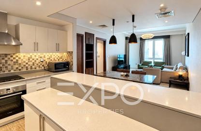 Apartment - 1 - 2 for rent in Viva Central - Viva Bahriyah - The Pearl Island - Doha