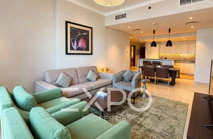 Apartment - 1 - 2 for rent in Viva Central - Viva Bahriyah - The Pearl Island - Doha