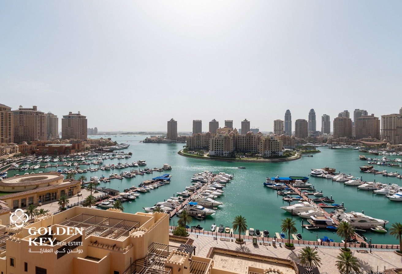 Sea View | Semi-Furnished 1 Bedroom | Porto Arabia