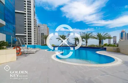 Apartment - 1 Bedroom - 2 Bathrooms for rent in Lusail Residence - Marina District - Lusail