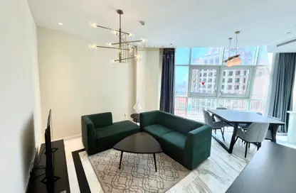 Apartment - 2 Bedrooms - 3 Bathrooms for rent in Pearl Tower - Diplomatic Street - West Bay - Doha