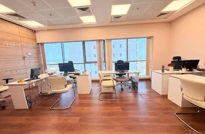 Office Space - Studio - 2 Bathrooms for rent in Lusail Residence - Marina District - Lusail