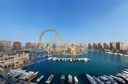 شقة - 2 غرف نوم - 3 حمامات للبيع في طريق بورتو الشرقي - بورتو أرابيا - جزيرة اللؤلؤة - الدوحة