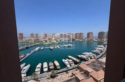 Apartment - 1 Bedroom - 2 Bathrooms for rent in East Porto Drive - Porto Arabia - The Pearl Island - Doha