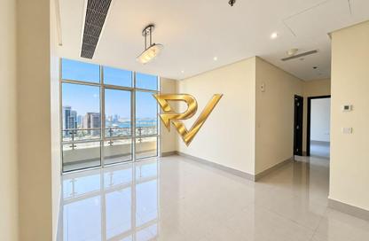 Apartment - 2 - 2 for rent in Lusail Marina Heights - Marina District - Lusail
