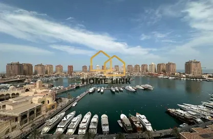 Apartment - 1 Bedroom - 2 Bathrooms for rent in West Porto Drive - Porto Arabia - The Pearl Island - Doha