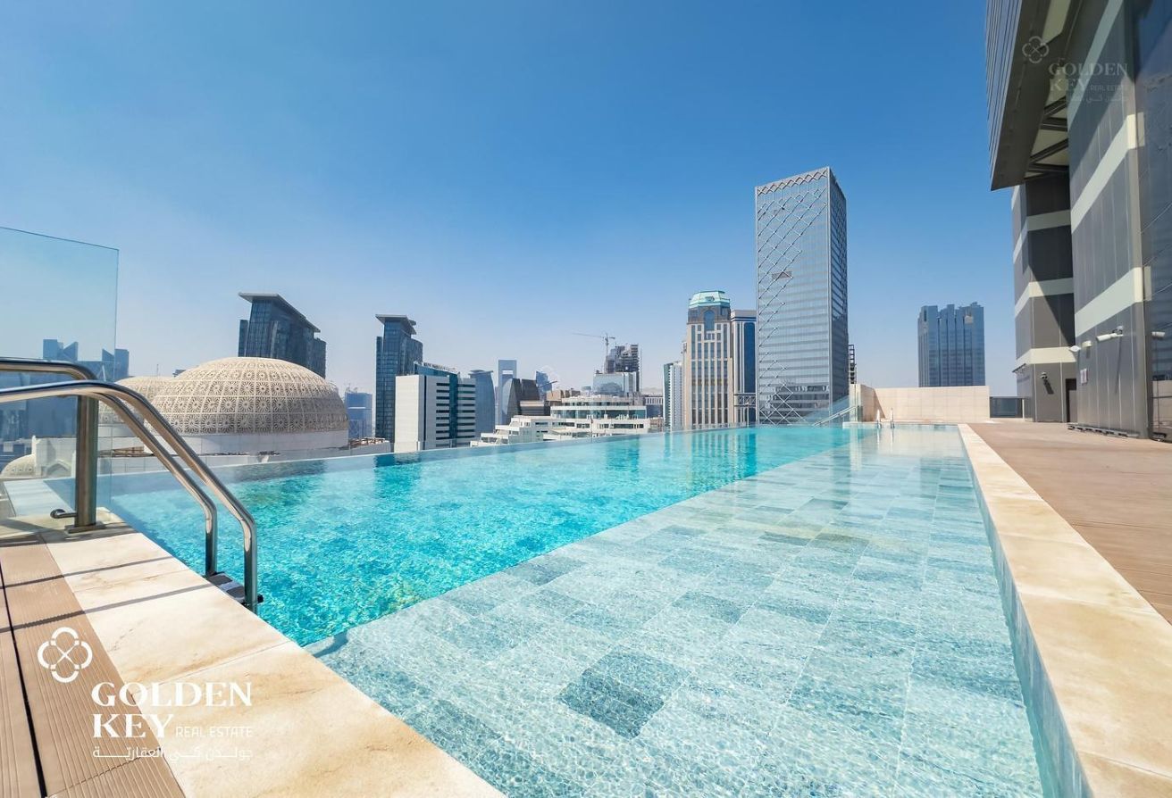 Sea View | Modern 1BR w/ Balcony | West Bay