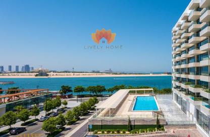 Apartment - 1 Bedroom - 1 Bathroom for rent in Lusail Marina Heights - Marina District - Lusail