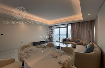 Apartment - 1 Bedroom - 2 Bathrooms for rent in Lusail Residence - Marina District - Lusail