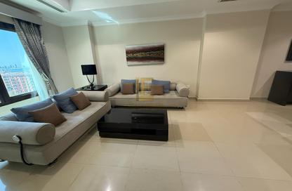 Apartment - 1 Bedroom - 2 Bathrooms for rent in West Porto Drive - Porto Arabia - The Pearl Island - Doha Apartment - 1 Bedroom - 2 Bathrooms for rent in West Porto Drive - Porto Arabia - The Pearl Island - Doha