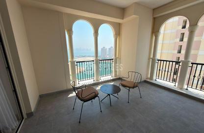 Apartment - 2 - 3 for rent in Viva East - Viva Bahriyah - The Pearl Island - Doha