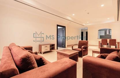 Apartment - 1 Bedroom - 2 Bathrooms for rent in East Porto Drive - Porto Arabia - The Pearl Island - Doha