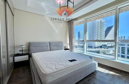 Apartment - 1 - 2 for rent in Marina 9 Residences - Marina District - Lusail