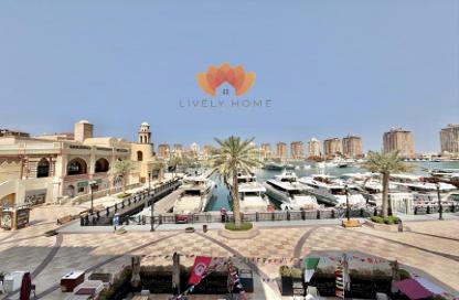 Apartment - 1 Bedroom - 2 Bathrooms for rent in West Porto Drive - Porto Arabia - The Pearl Island - Doha