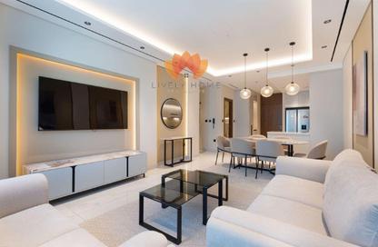 Apartment - 2 Bedrooms - 3 Bathrooms for rent in Artan Residence Apartments Fox Hills 150 - Fox Hills - Lusail
