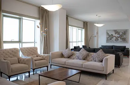 Apartment - 4 Bedrooms - 6 Bathrooms for rent in West Bay Tower - West Bay - West Bay - Doha