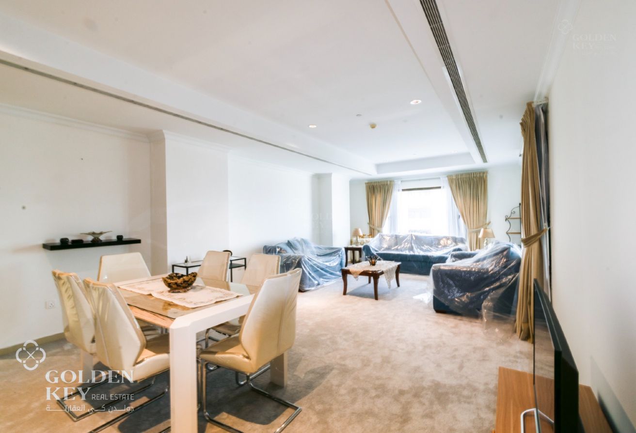 Sea View | Furnished 1BR+Office | Porto Arabia