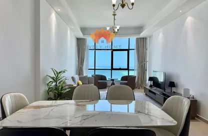 Apartment - 2 Bedrooms - 3 Bathrooms for rent in Marina Tower 21 - Marina District - Lusail